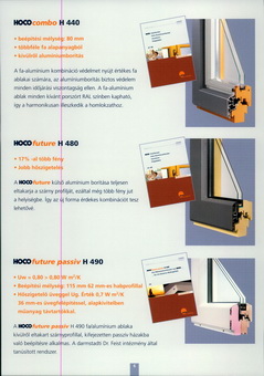 Hoco műanyag ablak és ajtó prospektus